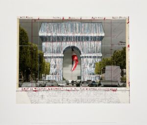 Arc De Triomphe, Wrapped By Christo & Jeanne-Claude