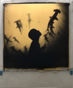 Frozen by the Sight (Gold) by ANDREW MILLAR