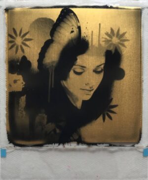 All She Saw Was Sky (Gold) by ANDREW MILLAR