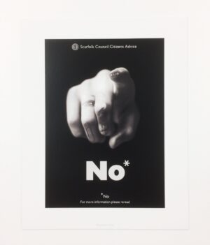 No* Mini Print By Richard Littler
