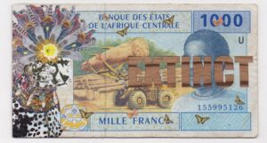 Extinct African note by JANA NICOLE