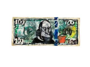 Zero to one hundred real quick Dollar note by ANTHONY LISTER