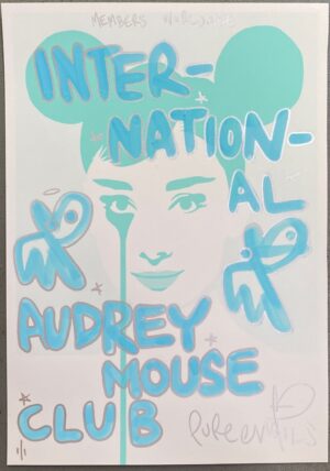 Audrey Mouse Club #7 (Hand Finished) by PURE EVIL