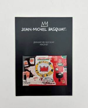 Untitled, Crown Magnet By Basquiat