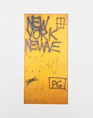 Untitled  (New York) By Basquiat Mini Print
