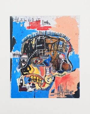 Untitled (Skull) 1981 By Basquiat Mini Print
