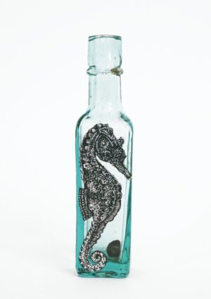 Lined Seahorse by Lily Mixe