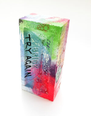 Solid Advice Graff Brick by Ben Farleigh