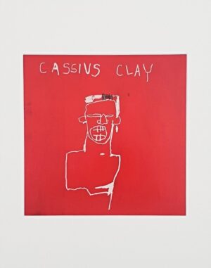 Cassius Clay By Basquiat Mini Print