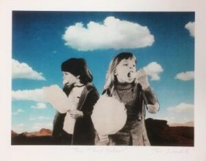 Cloud Eaters Mini Print By Joe Webb