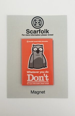 Scarfolk Don'T Magnet By Richard Littler