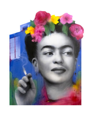 Frida & Her Blue House by ZABOU