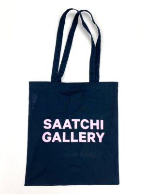 Navy And Pink Saatchi Gallery Bag