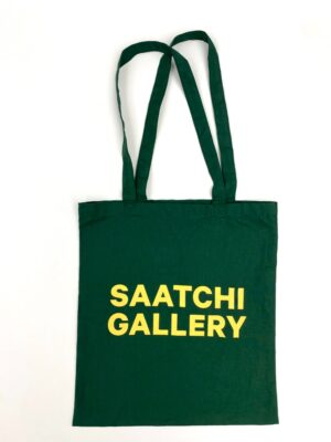 Green And Yellow Saatchi Gallery Bag