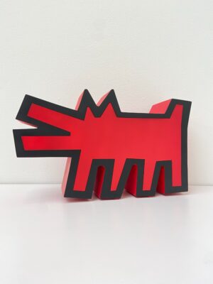 Keith Haring  Barking Dog Statue by  MEDICOM