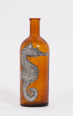 Zebra Seahorse by LILY MIXE