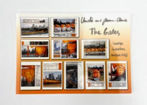 Christo The Gates, Postcard Set
