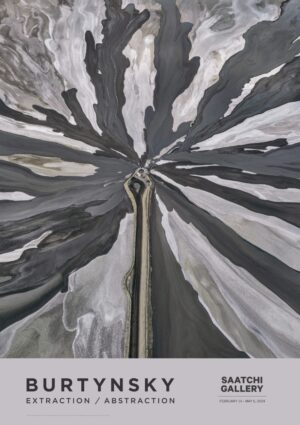 Burtynsky: Extraction / Abstraction Poster: Tailings Pond