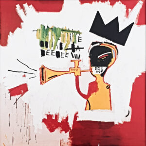 Trumpet, 1984 By Basquiat Mini Print
