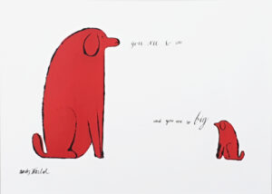 You Are So Little You Are So Big By Andy Warhol Mini Print