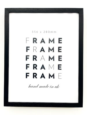 Frame Black Stained Ash 28 X 35.6 Cm