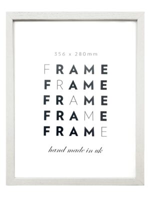 Frame White Satin 28 X 35.6 Cm