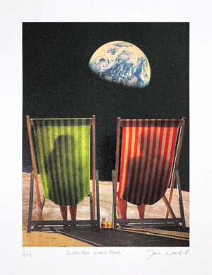 Wish You Were Here - Stripes Mini By Joe Webb