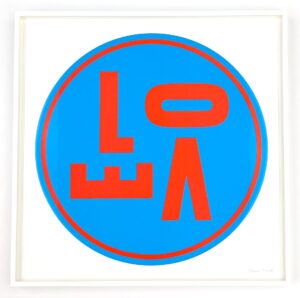 Revolving Love (Blue) by Gavin Turk