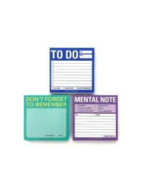 Knock Knock Mental Note Post It Note Set